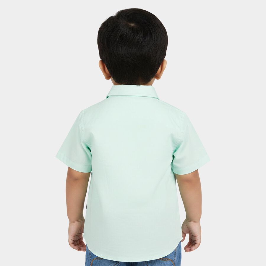 Infants' Shirt, Aqua, large