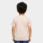 Boys' Half Sleeves T-Shirt, गहरा पीला, small