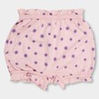 Girls' 100% Cotton Bloomer , हल्का गुलाबी, small image number null