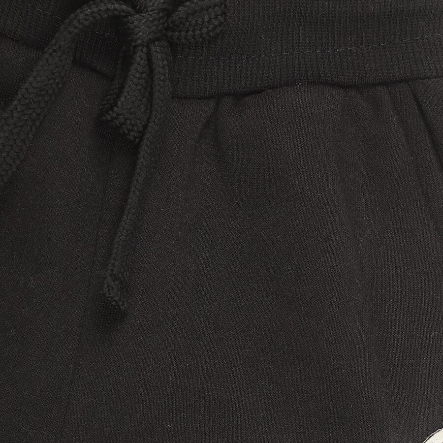 Boys' Jet Black Cargo Jogger Pyjama, Black, large image number null