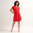 Ladies' Nighty, लाल, small image number null