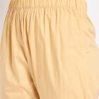 Ladies' 100% Cotton Palazzos , Beige, small image number null