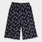 Girls' Capri, Navy Blue, small image number null
