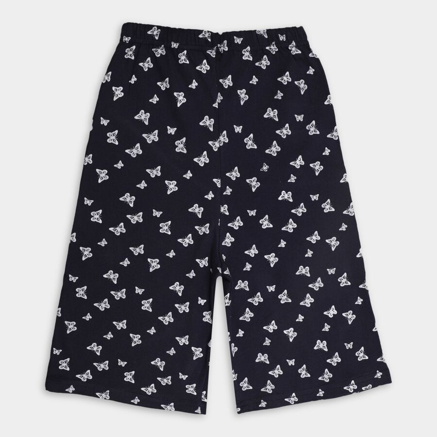Girls' Capri, Navy Blue, large image number null