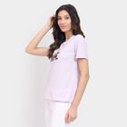 Ladies' Round Neck T-Shirt , Lilac, small image number null