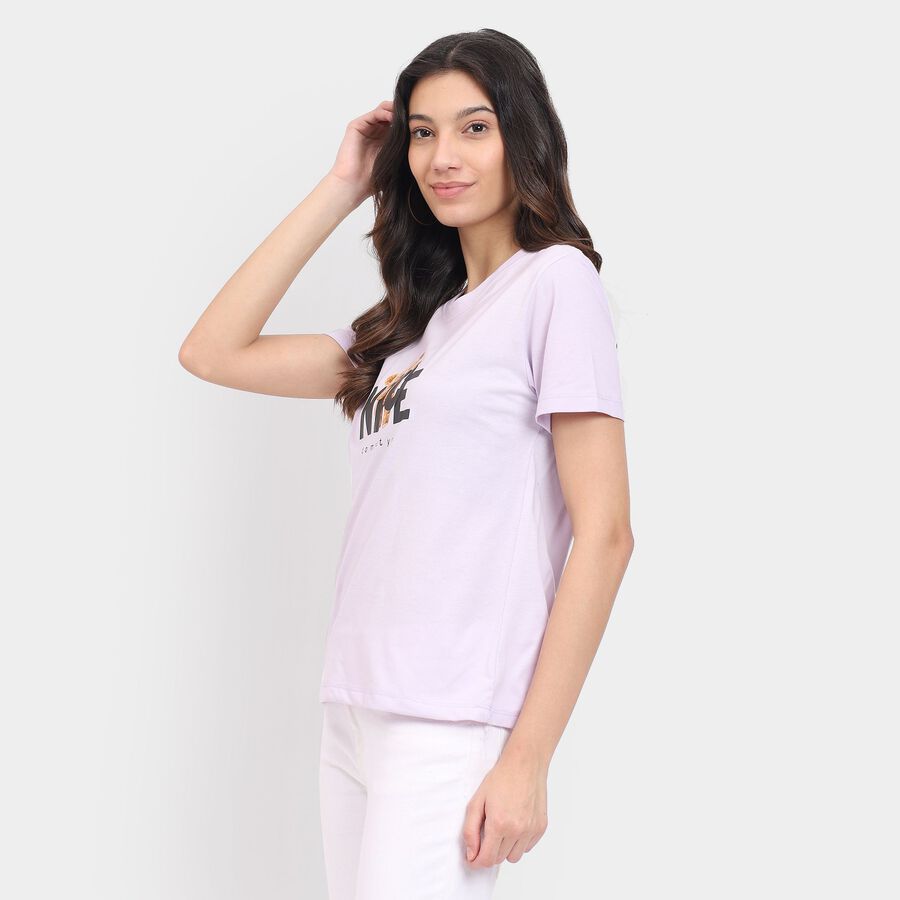 Ladies' Round Neck T-Shirt , Lilac, large image number null