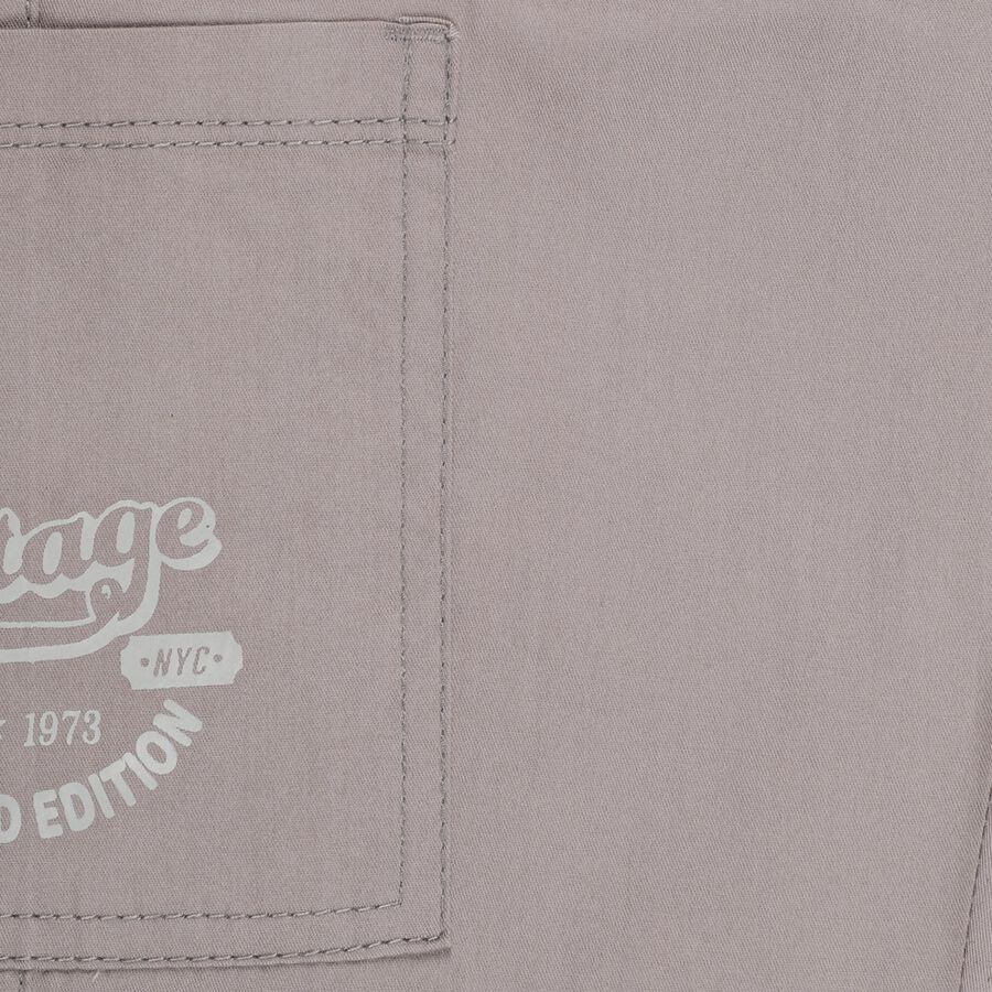 Boys Muted Taupe Regular Fit Jogger Trousers, गहरा ग्रे, large image number null
