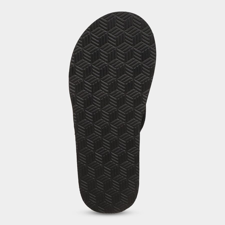 Men's Slippers, काला, large image number null