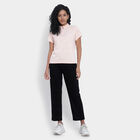 Solid Round Neck T-Shirt, Peach, small image number null