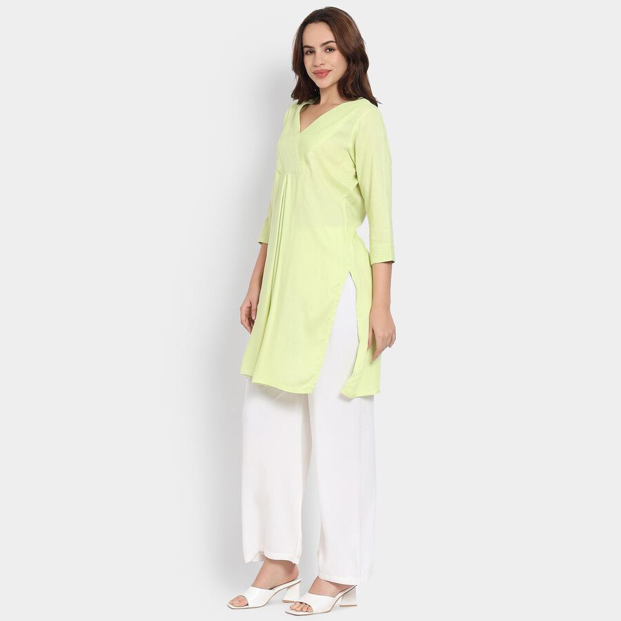 Ladies' Kurta, Light Green, large image number null