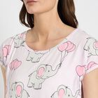 Ladies' Nighty , Light Pink, small image number null