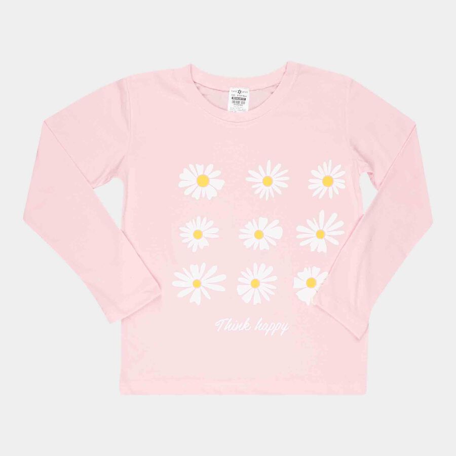Printed Top, Light Pink, large image number null
