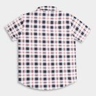Boys' 100% Cotton Casual Shirt, सफ़ेद, small image number null