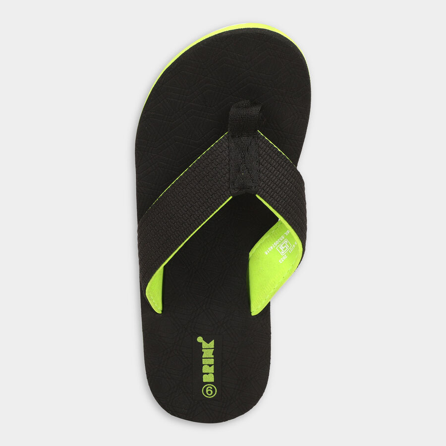 Men's Slippers, Black, large image number null