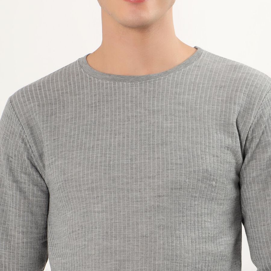 Men's Thermal Upper, Melange Mid Grey, large image number null