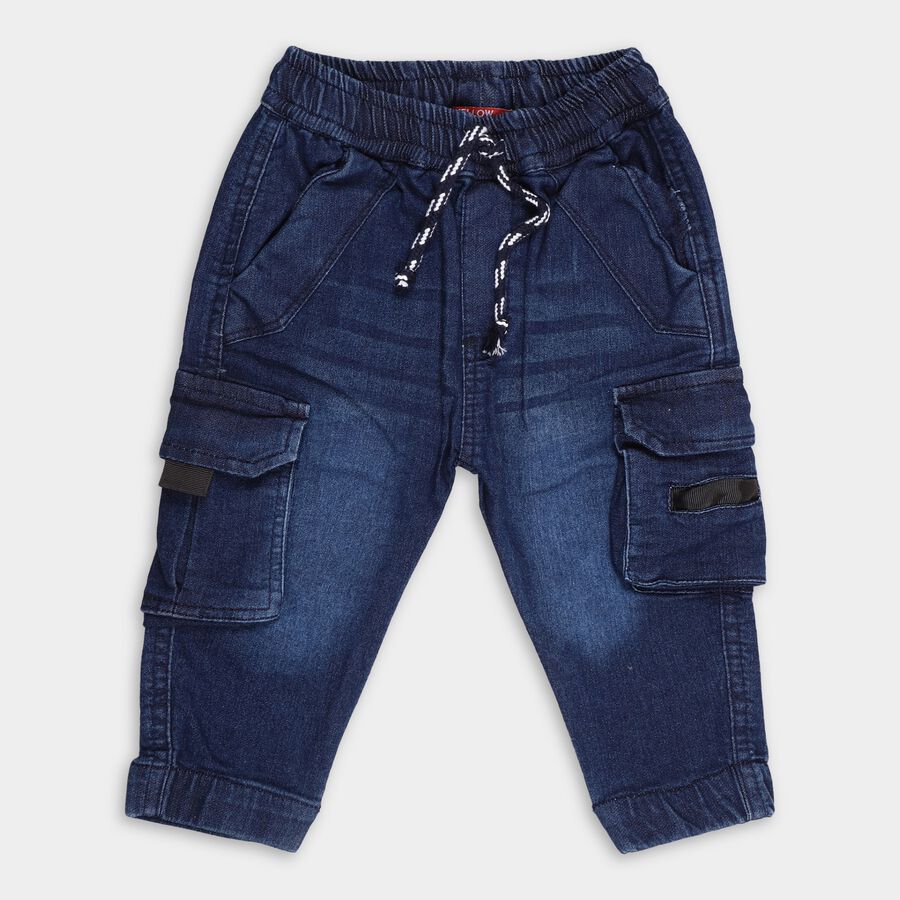 Infants' Jeans, मध्यम नीला, large image number null