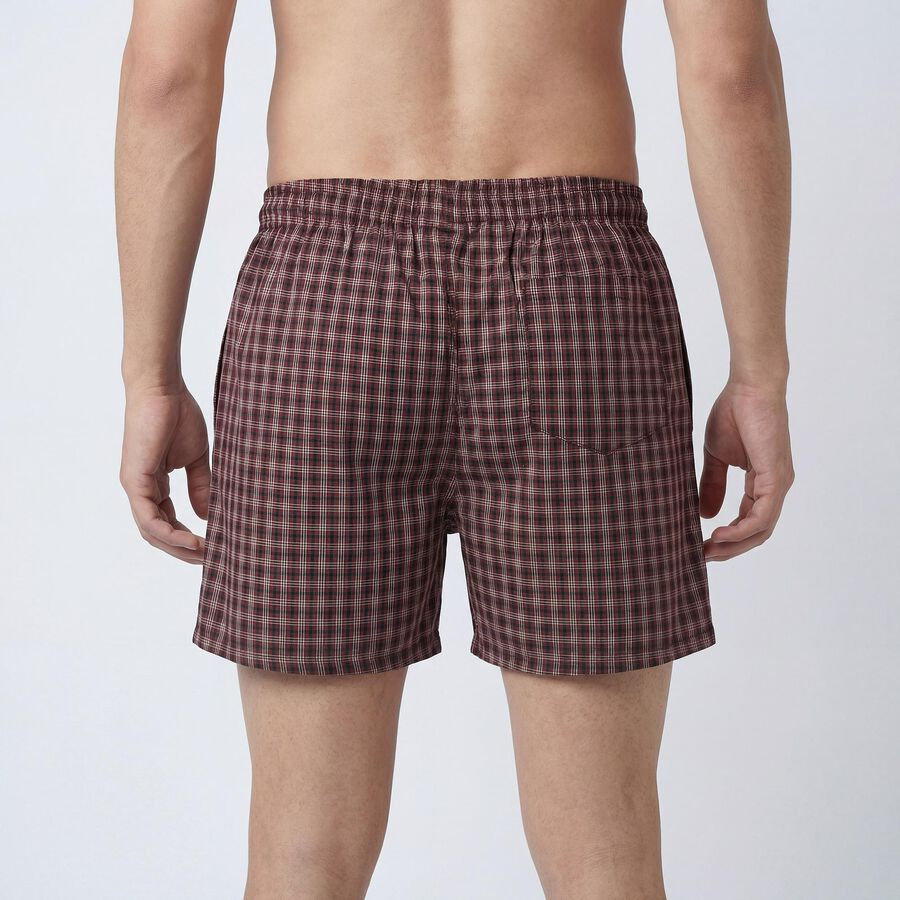Men's Wine Regular Fit Boxers, Wine, large