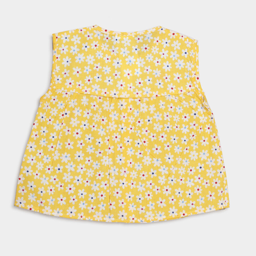 Infants Printed Shirt, Yellow, large image number null