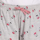 Ladies' Pyjama, Melange Light Grey, small image number null