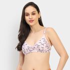 Ladies' 100% Cotton Bra , लाइलेक, small