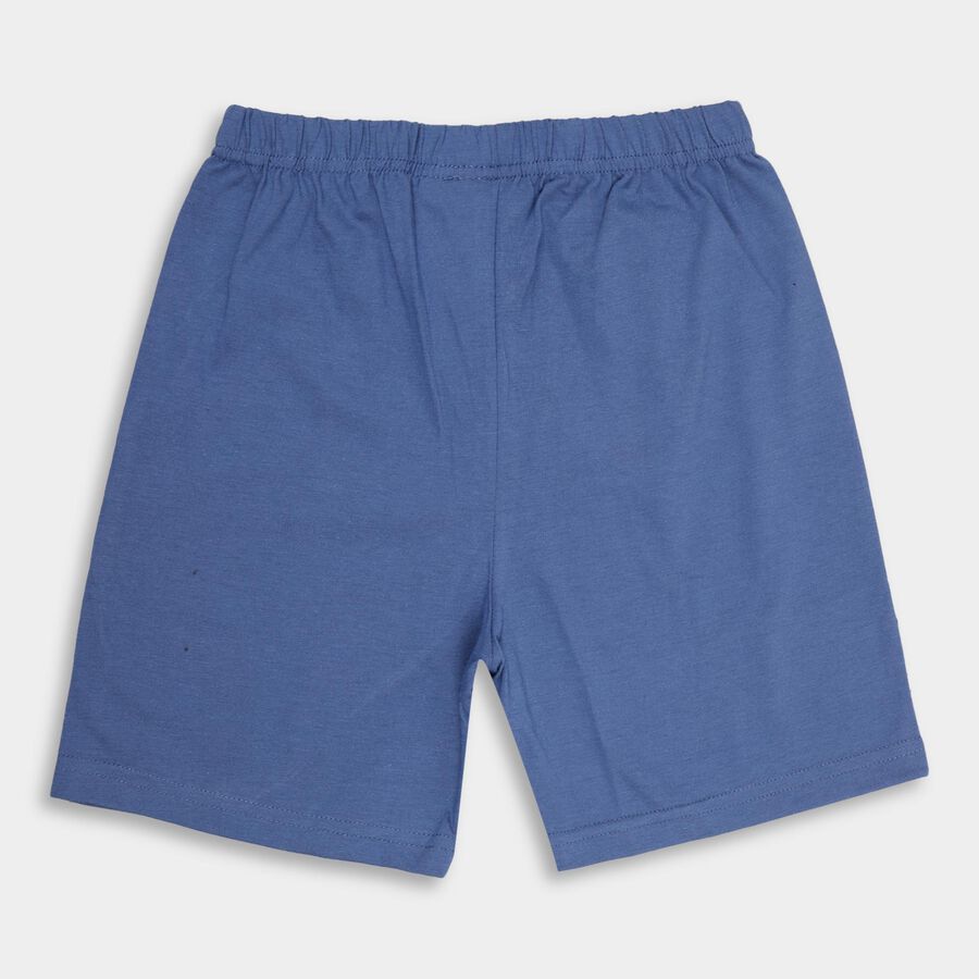 Boys' Bermudas , मध्यम नीला, large image number null