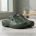 Men's Slipper, Olive, small