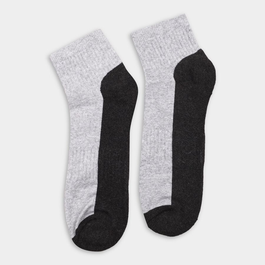 Men's Socks (Pack of 2), नेवी ब्लू, large