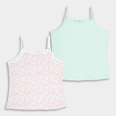 Girls' 100% Cotton Vest 