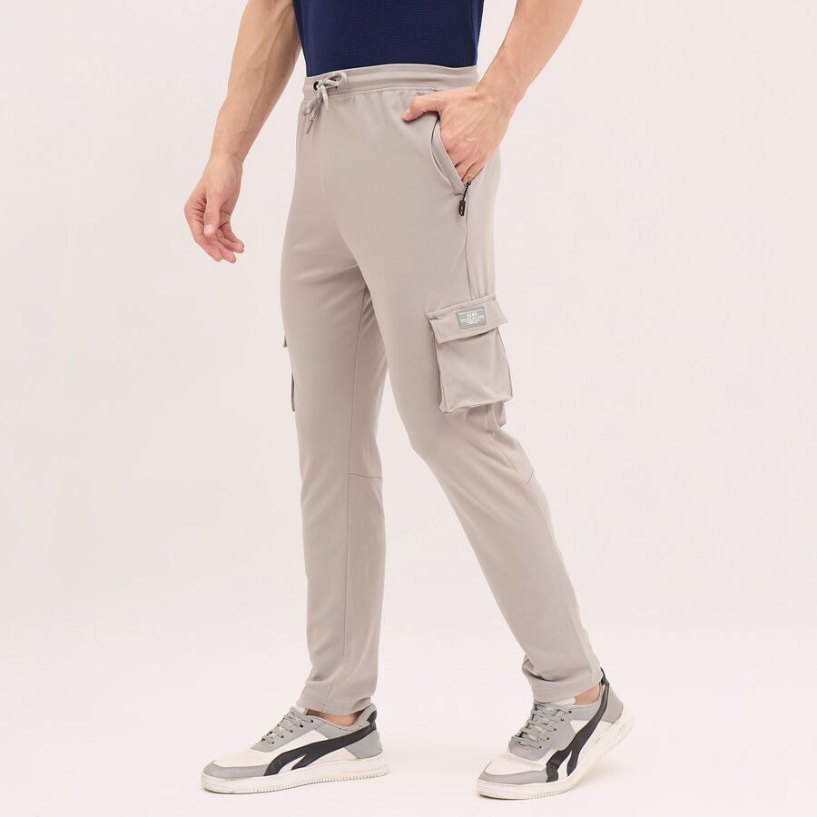 Men's Cargo Track Pants , Dark Grey, large image number null