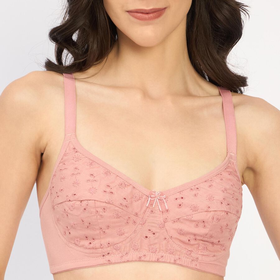 Ladies' Bra, Light Pink, large image number null