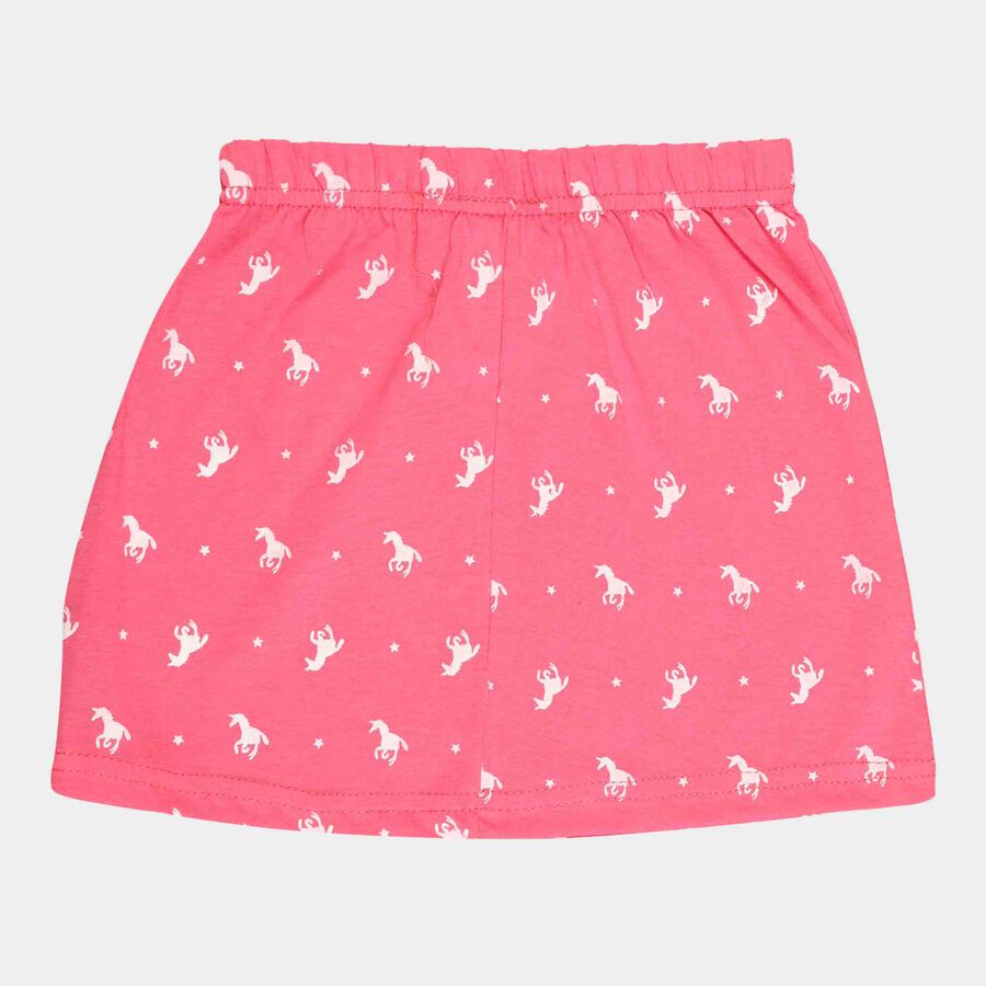 Printed Skirt, Pink, large image number null