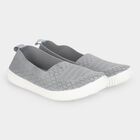 Women's Grey Slip-On Casual Shoes, Grey, small