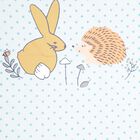 Infants Cotton Printed T-Shirt, Aqua, small image number null