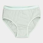 Girls Cotton Solid Panty, Light Green, small image number null
