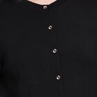 Ladies'  Crop  Top, काला, small image number null