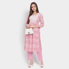 Ladies' Ethnic Set, गुलाबी, small image number null