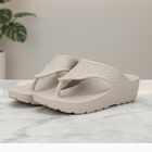 Women's Beige Wedge Flip-Flop Slippers, गहरा पीला, small