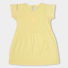 Infant Girls' 100% Cotton Frock , पीला, small image number null