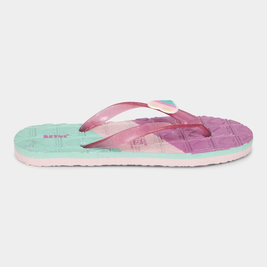 Girls' Slipper, Pink, large image number null