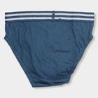 Boys' Deep Steel Blue Regular Fit V-Cut Briefs, Teal Blue, small image number null