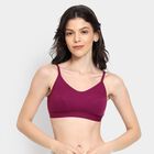 Ladies' Non-Padded Bra, वाइन, small image number null