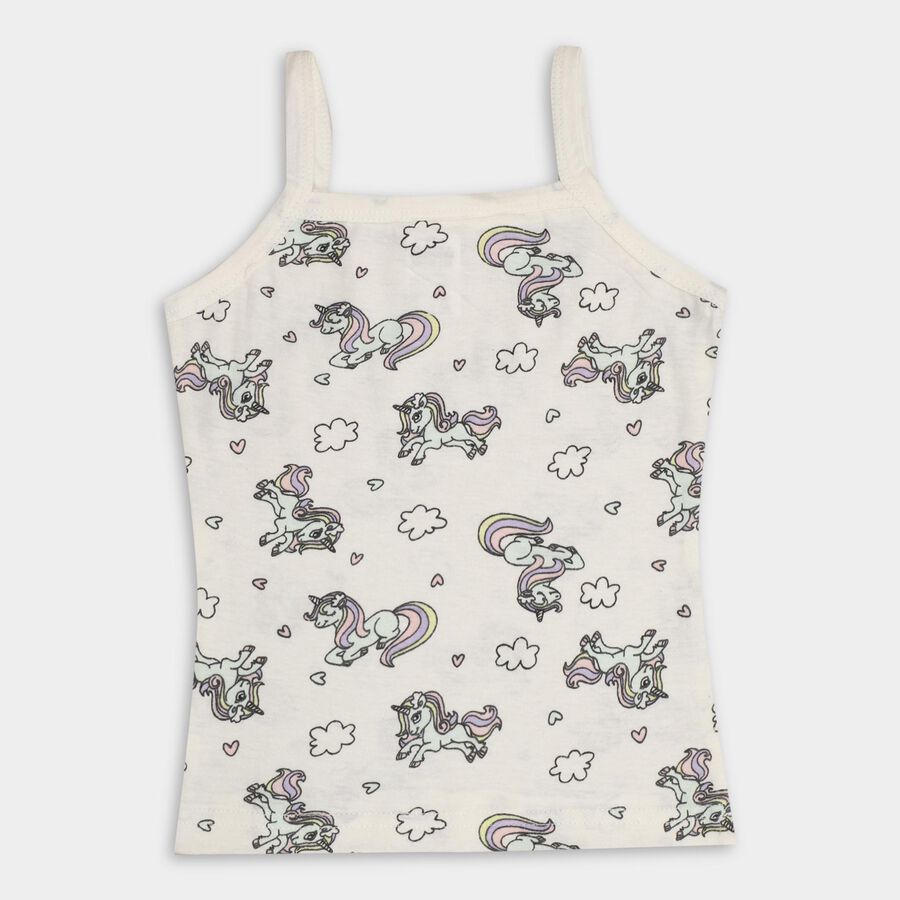 Girls' 100% Cotton Vest , लाइलेक, large image number null