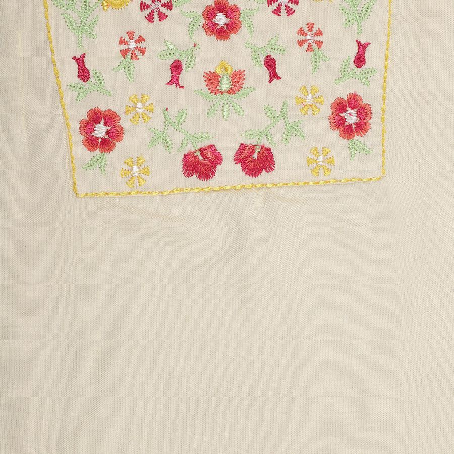 Girls' Blouse, Off White, large