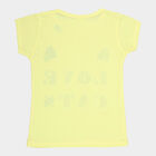 Girls Short Sleeve T-Shirt, Yellow, small image number null