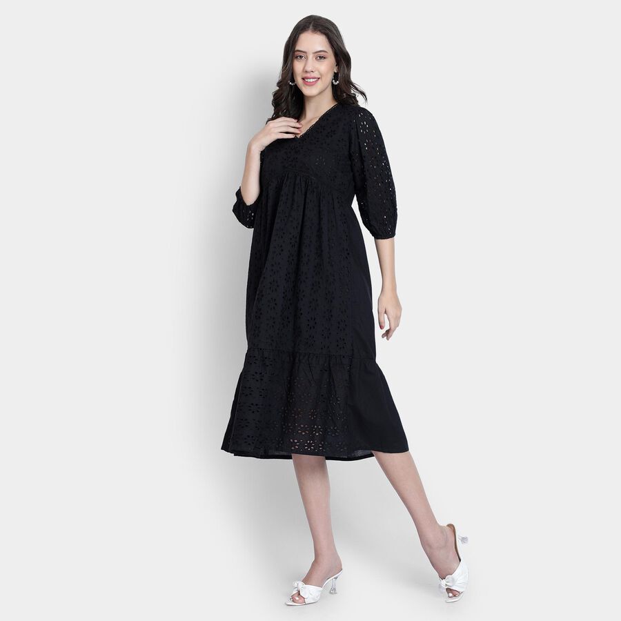 Ladies' Dress , Black, large image number null