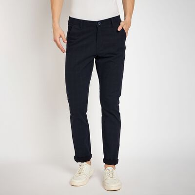 Men's Slim Fit Casual Trousers