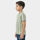 Boys Grey Crew Neck Casual Boys T-Shirt, हल्का ग्रे, small