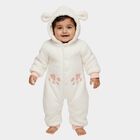 Infants White Hooded Casual Hipster Set, White, small image number null