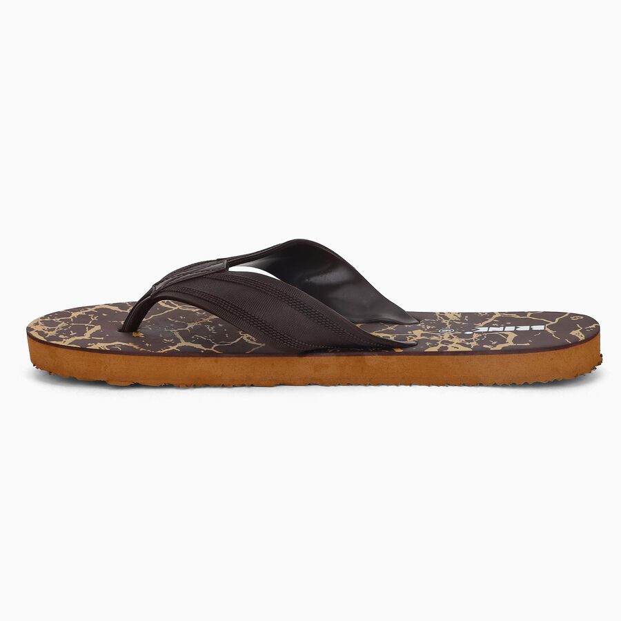 Men's-Slipper, Brown, large
