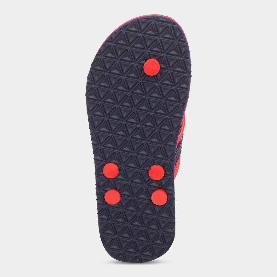 Kids Printed Slippers, Red, large image number null